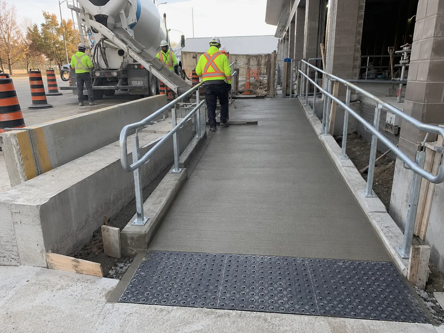 Accessibility Ramps in Caledon, Ontario, self-performed and completed by Harrowgate Group