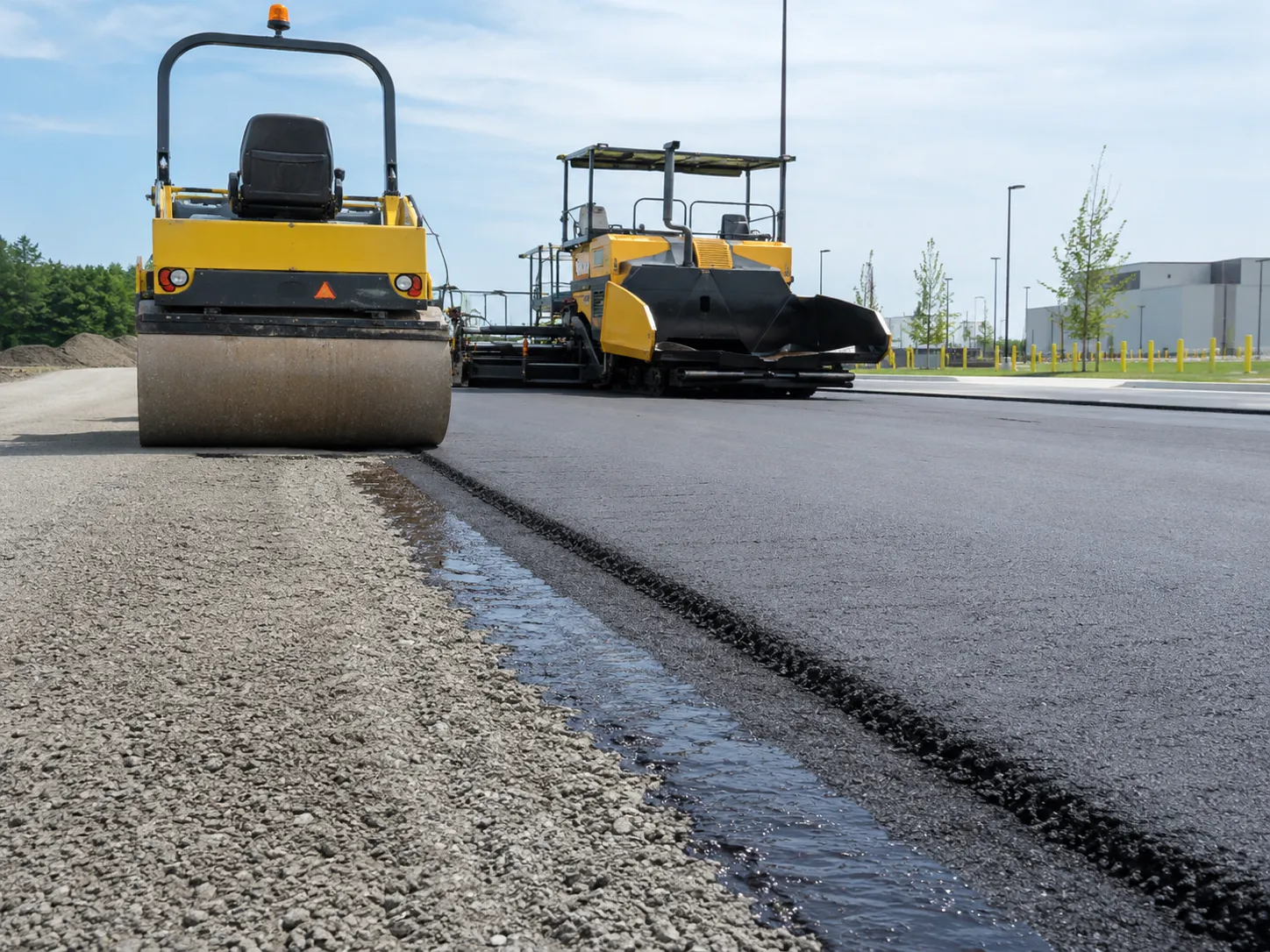Completed Asphalt Paving installation in Pickering by Harrowgate Group