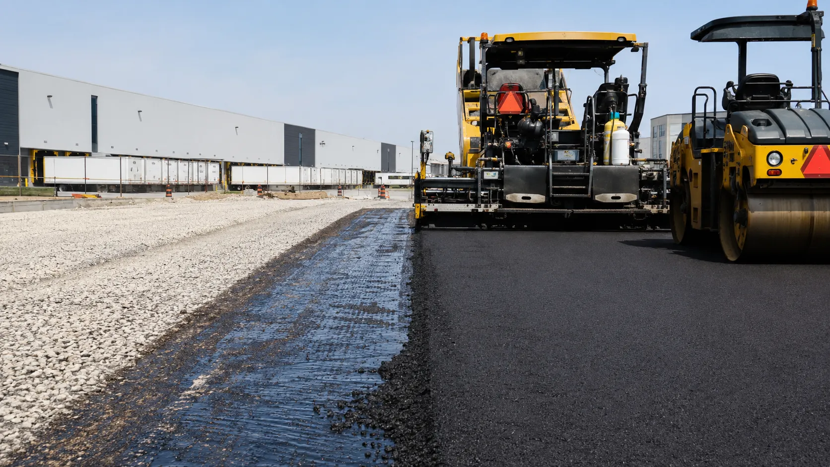 Asphalt Paving in Pickering, Ontario, self-performed and completed by Harrowgate Group