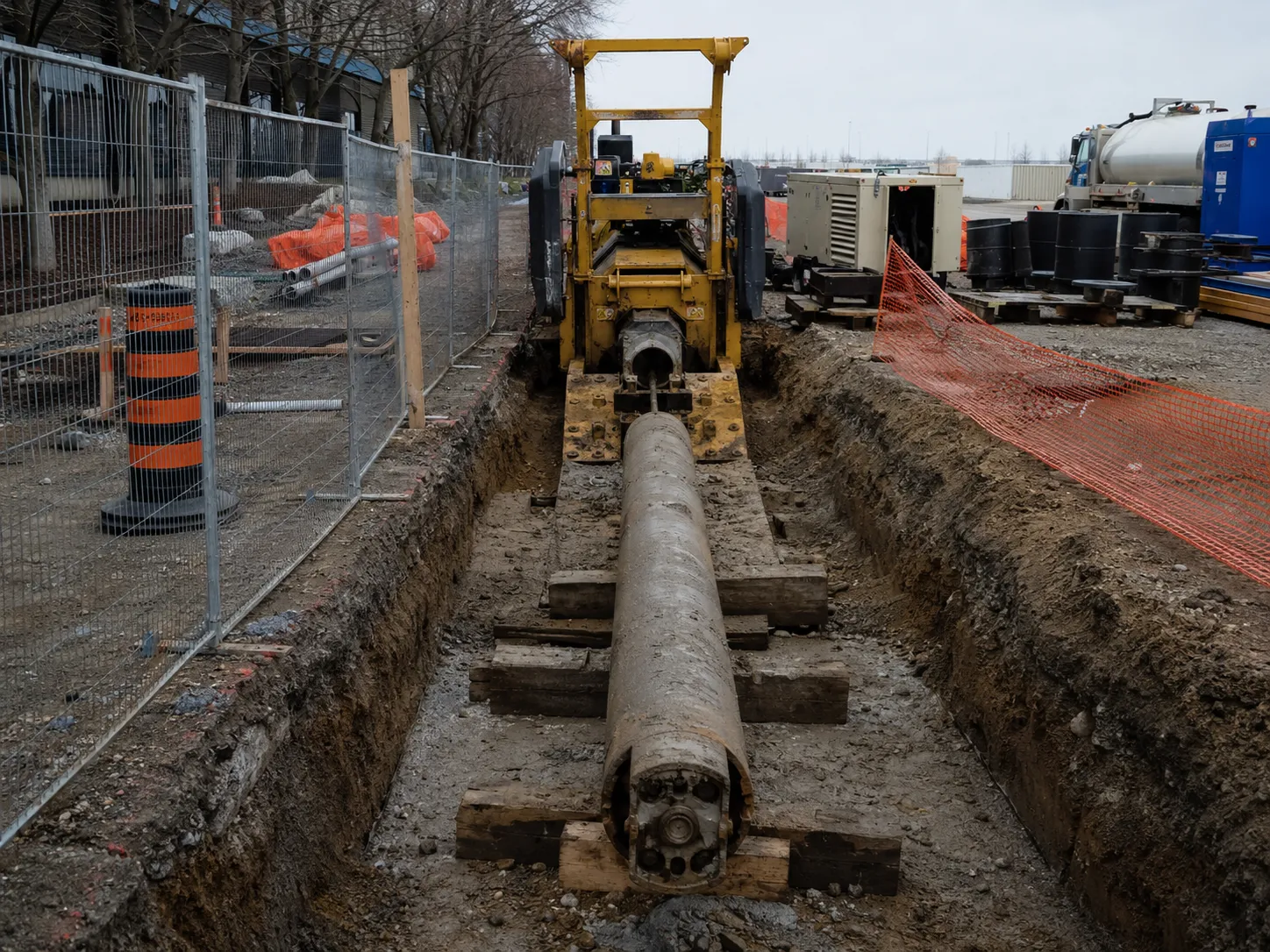 The St. Catharines market for auger boring and pipe ramming for Auger Boring and Pipe Ramming in St. Catharines