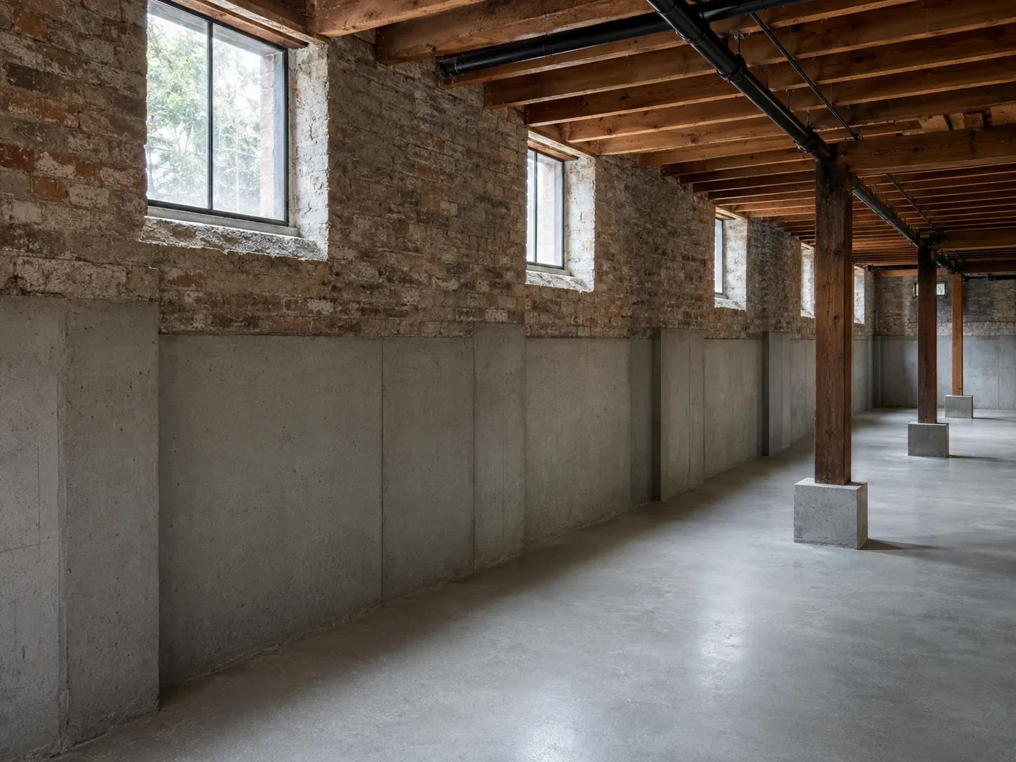 Where basement lowering and underpinning is needed in Aurora by Harrowgate Group