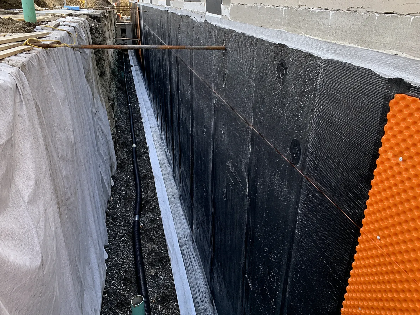 Where below-grade waterproofing is needed in Aurora for Below-Grade Waterproofing in Aurora