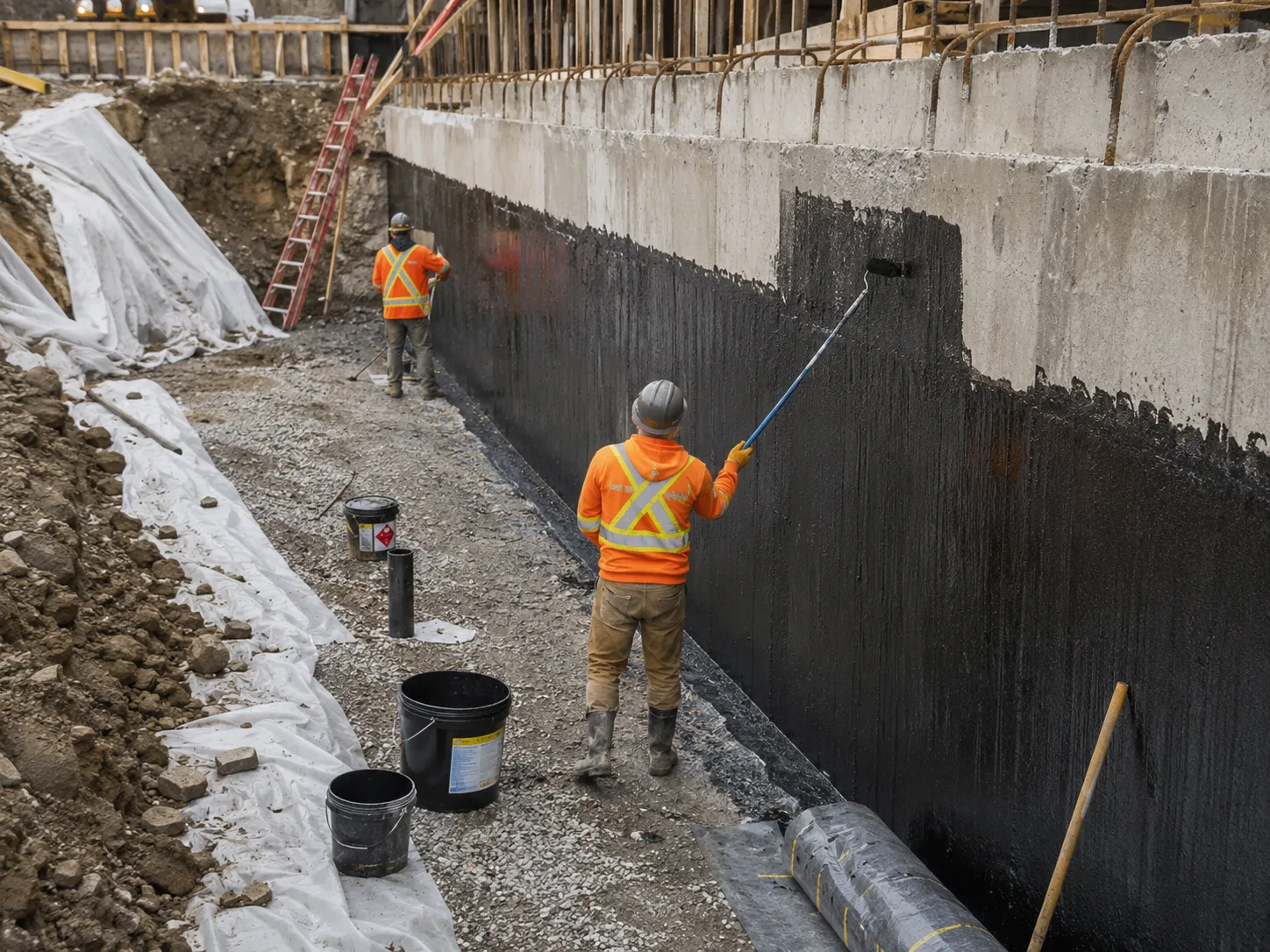 The Aurora market for below-grade waterproofing for Below-Grade Waterproofing in Aurora
