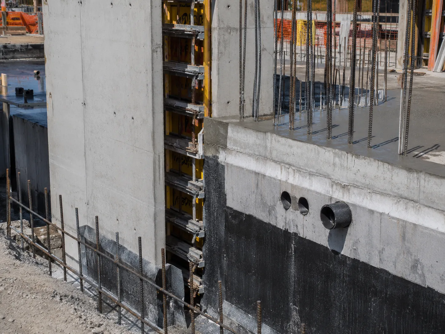 Cast In Place Concrete And Formwork in Bradford being built and completed on site by Harrowgate Group