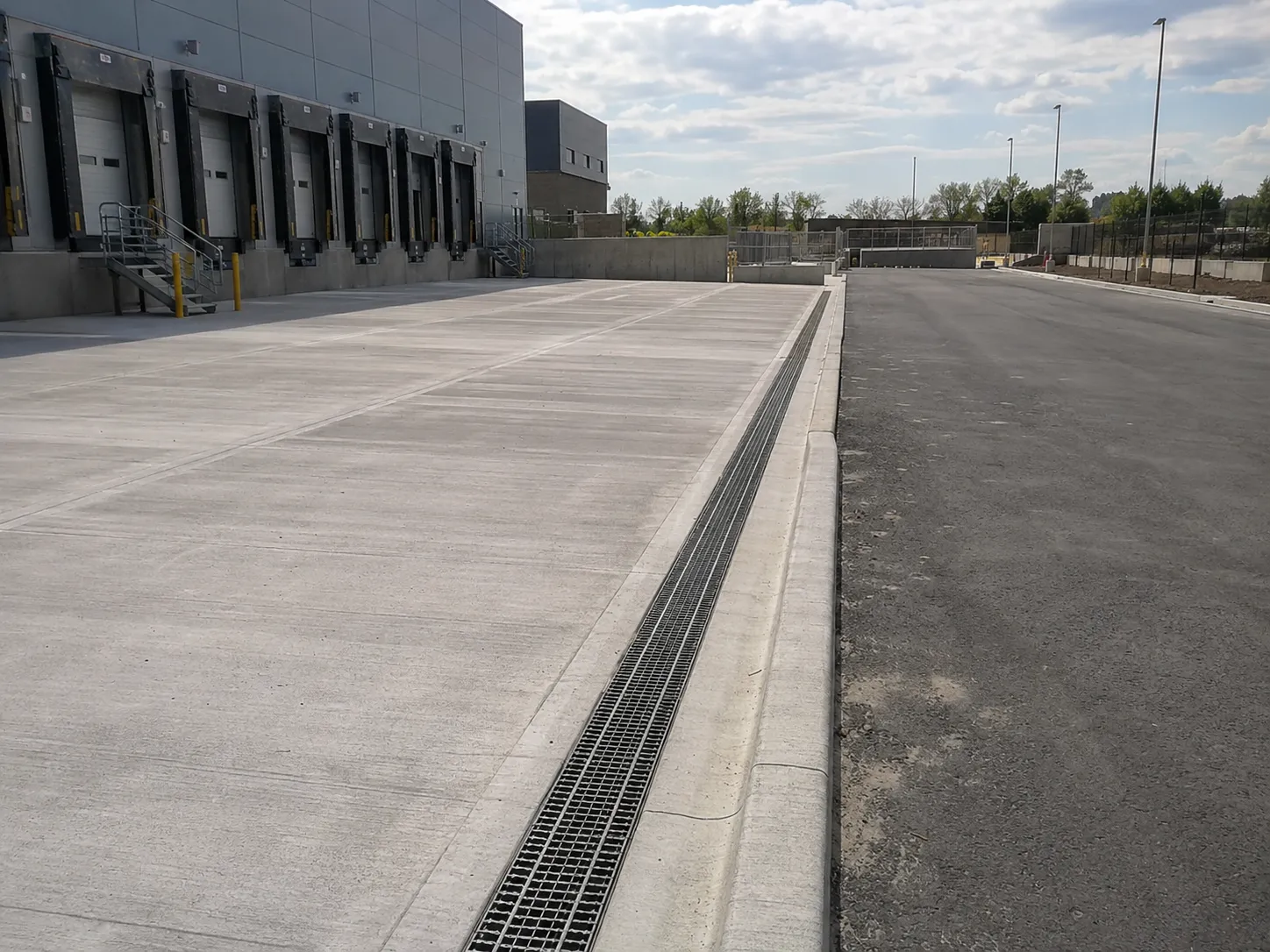Completed Commercial Concrete Contractor installation in Pickering by Harrowgate Group