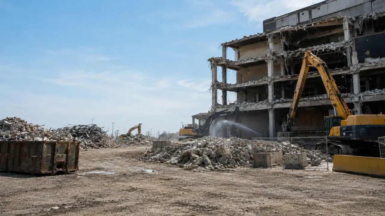 What Does a Commercial Demolition Permit Require in Ontario?, commercial construction work by Harrowgate Group in Ontario