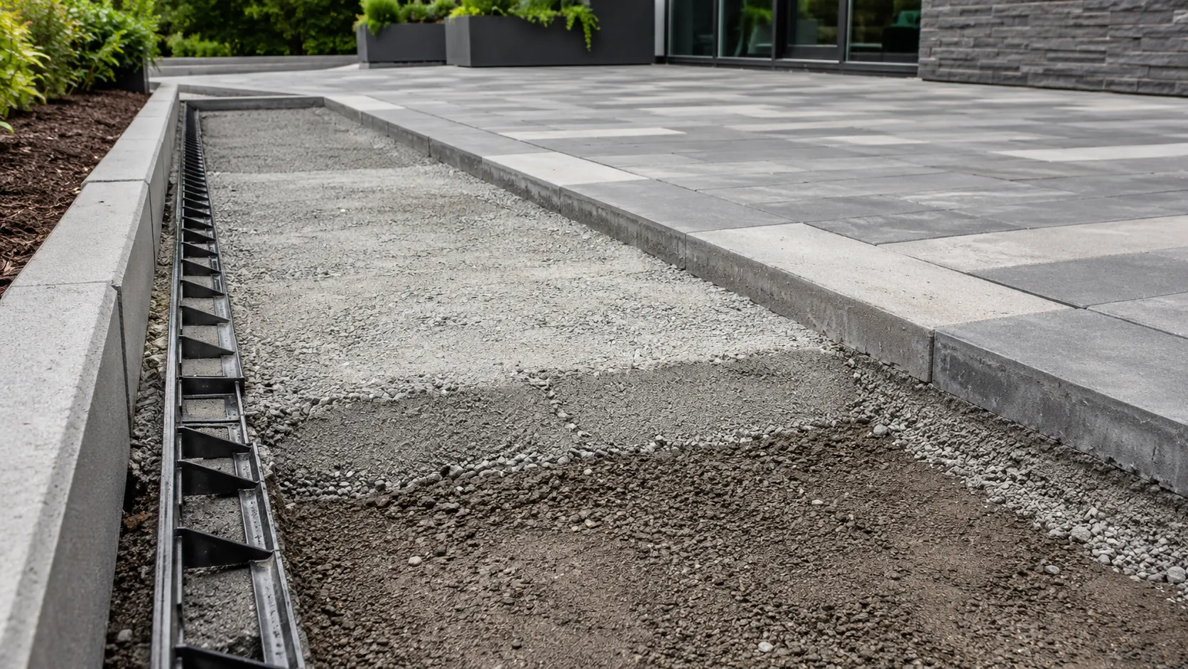 Commercial Interlock and Pavers in Caledon, Ontario, self-performed and completed by Harrowgate Group