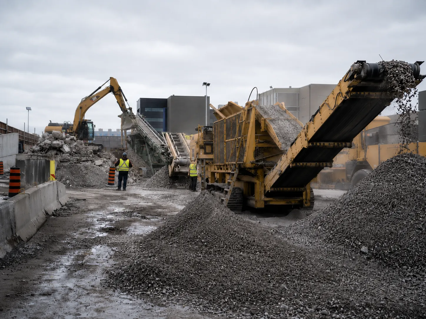 The Kitchener market for concrete and asphalt crushing and recycling for Concrete and Asphalt Crushing and Recycling in Kitchener