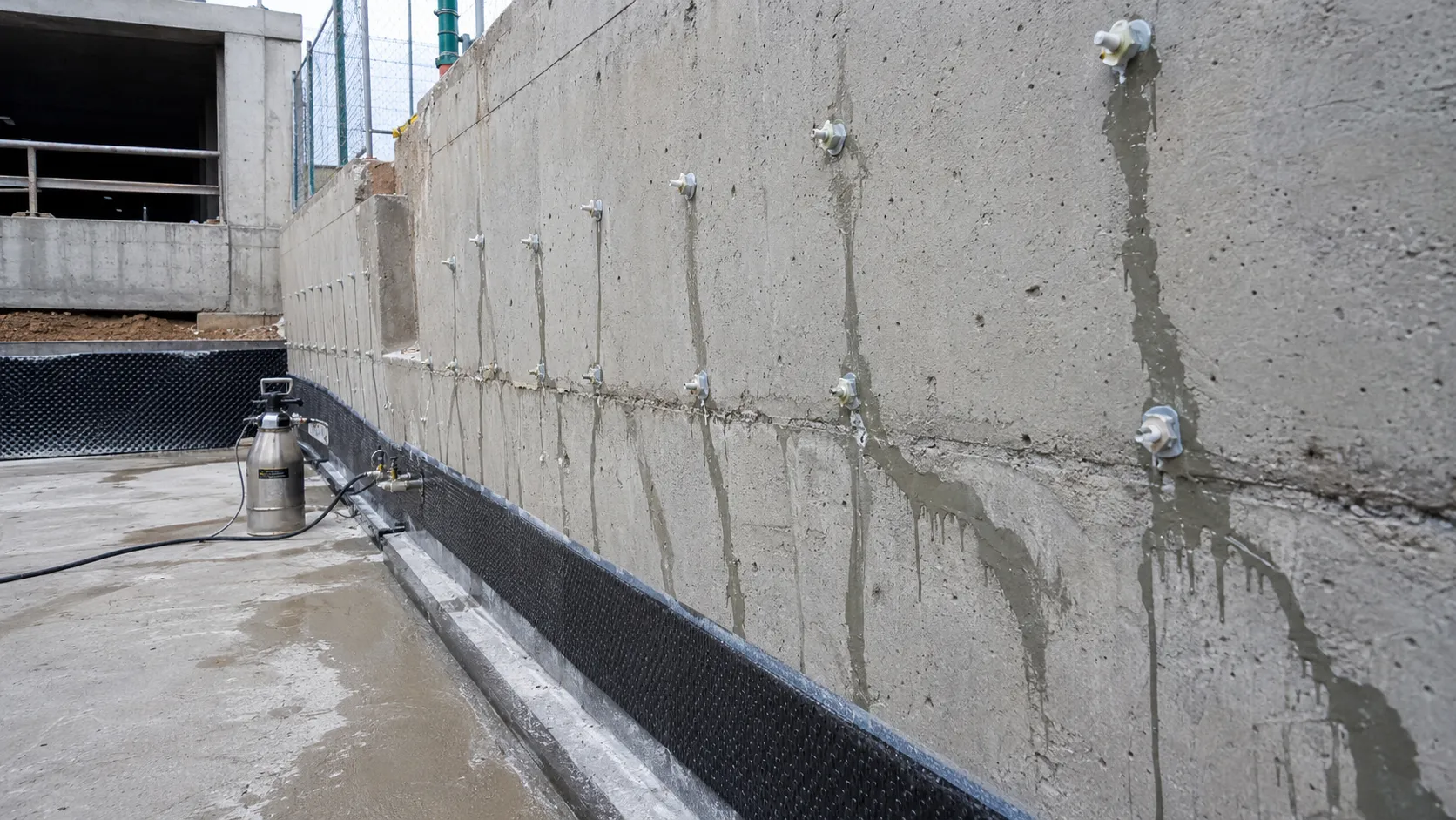 Concrete Crack Repair and Injection in Ottawa, Ontario, self-performed and completed by Harrowgate Group