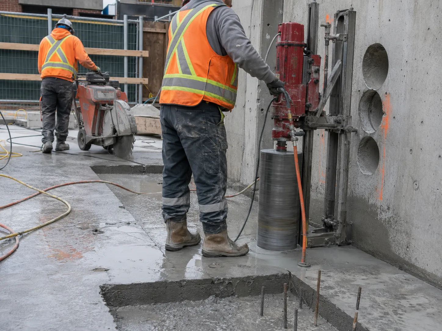 The Kitchener market for concrete cutting and coring for Concrete Cutting and Coring in Kitchener