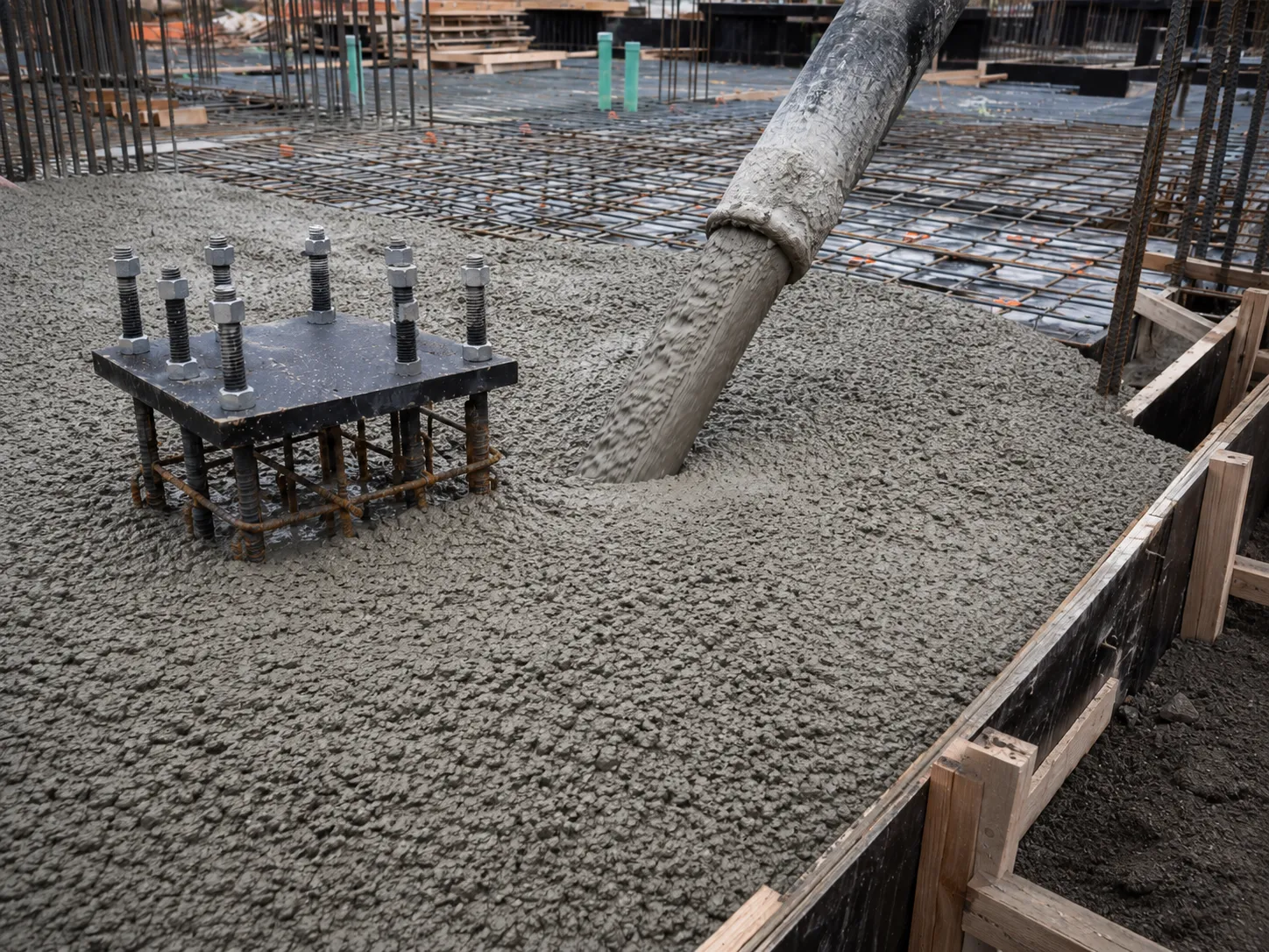 Concrete Pumping and Placing in Kitchener being built and completed on site by Harrowgate Group