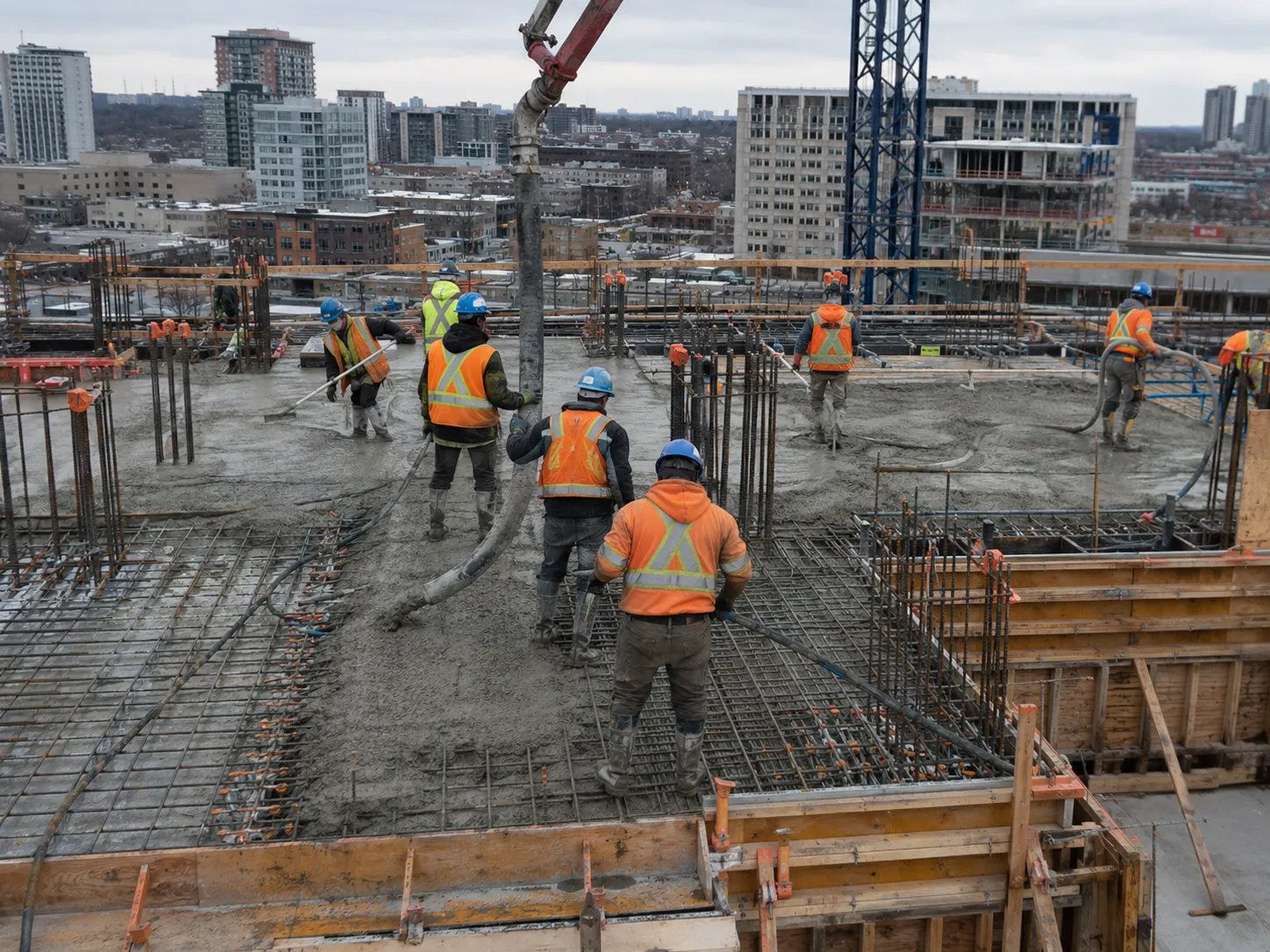 The Kitchener market for concrete pumping and placing for Concrete Pumping and Placing in Kitchener