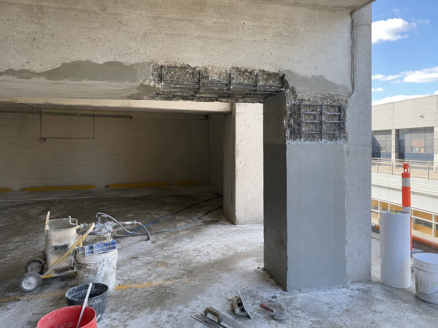 Completed Concrete Repair and Restoration installation in Caledon by Harrowgate Group