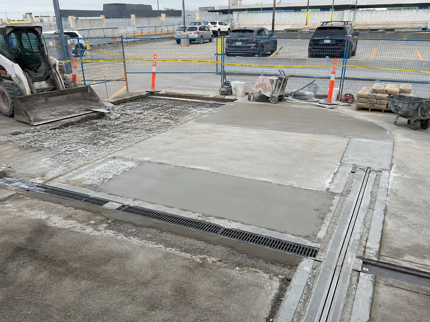 Completed Concrete Repair Contractor installation in Aurora by Harrowgate Group