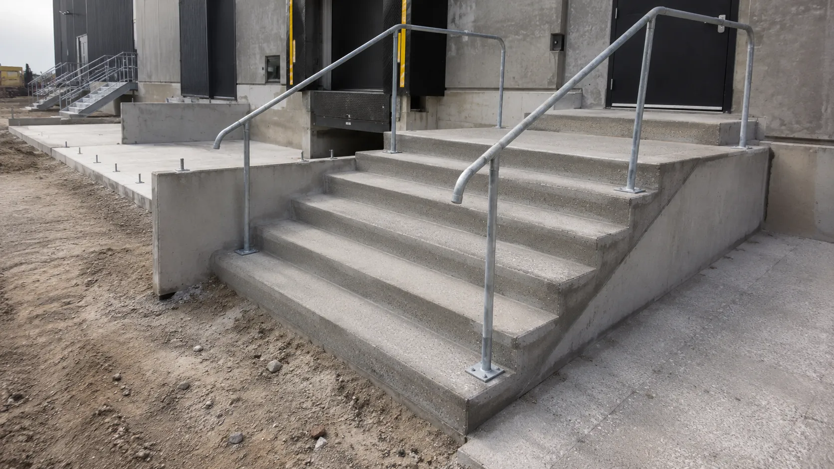Concrete Steps and Stairs in Markham, Ontario, self-performed and completed by Harrowgate Group