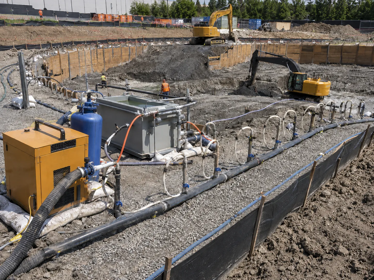 The Ajax market for construction dewatering for Construction Dewatering in Ajax