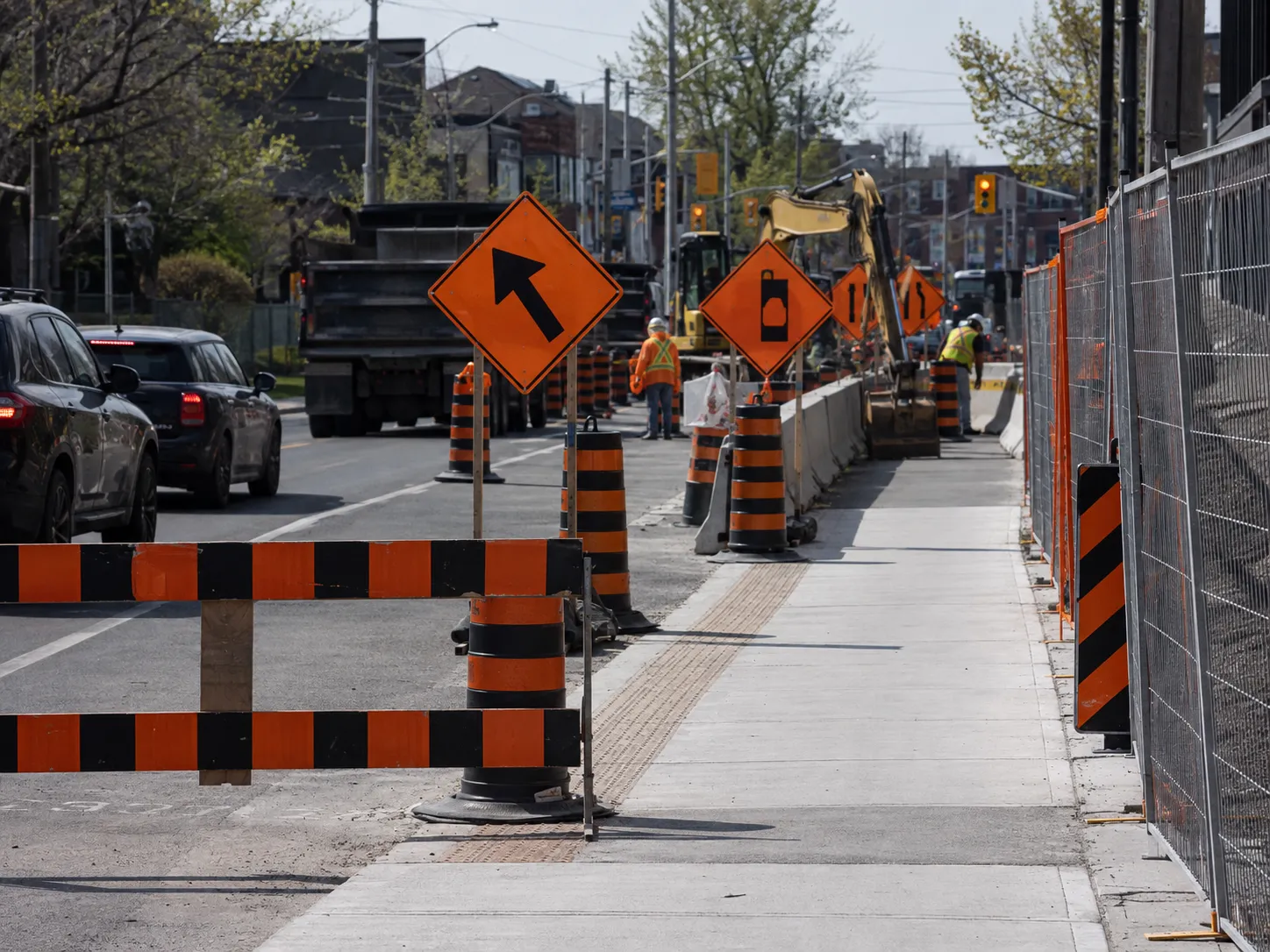 Sign and barricade failures we prevent by Harrowgate Group