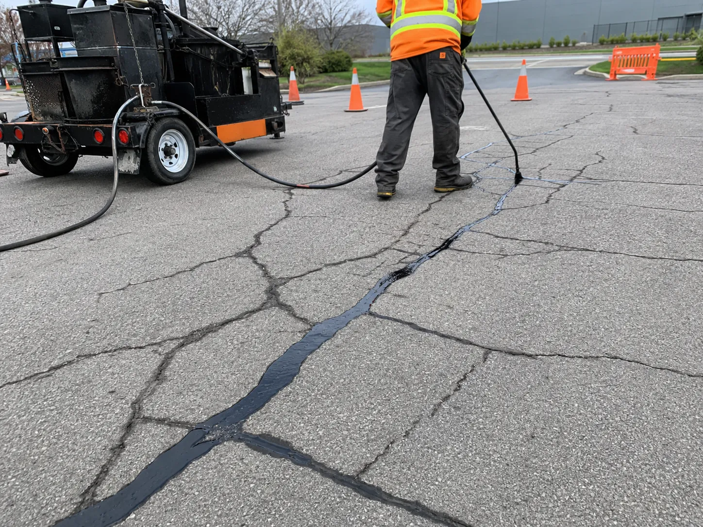 The Pickering market for crack sealing for Crack Sealing in Pickering