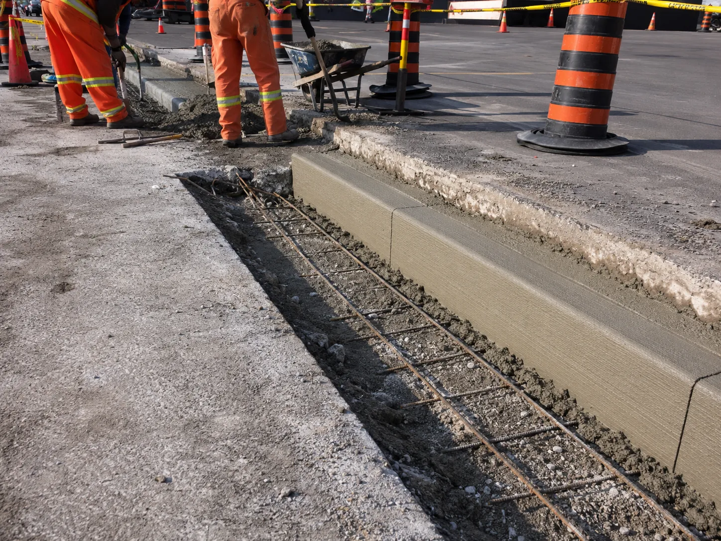 The Markham market for curb repair for Curb Repair in Markham