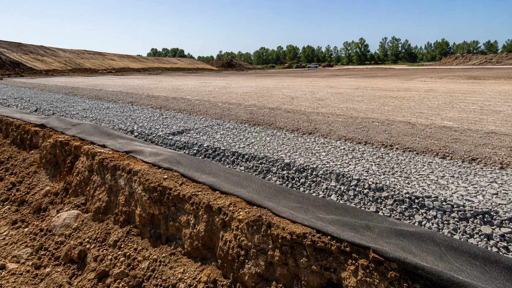 Cut and Fill and Compaction in Kitchener, Ontario, self-performed and completed by Harrowgate Group