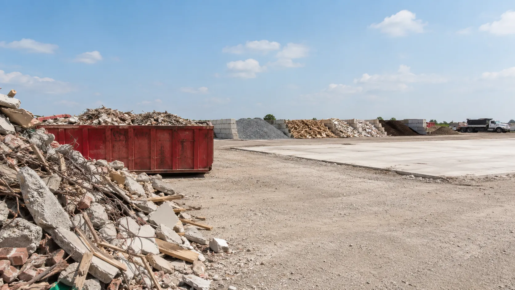 Debris Removal and Disposal, self-performed and completed by Harrowgate Group