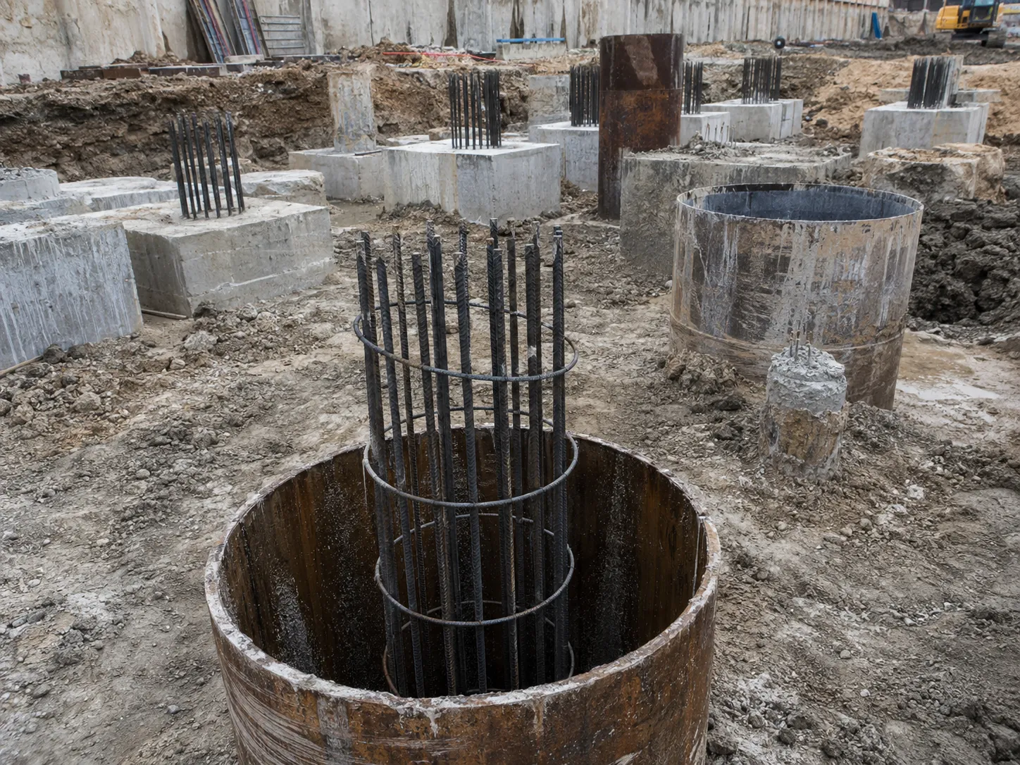 Completed Deep Foundations and Caissons installation in Markham by Harrowgate Group
