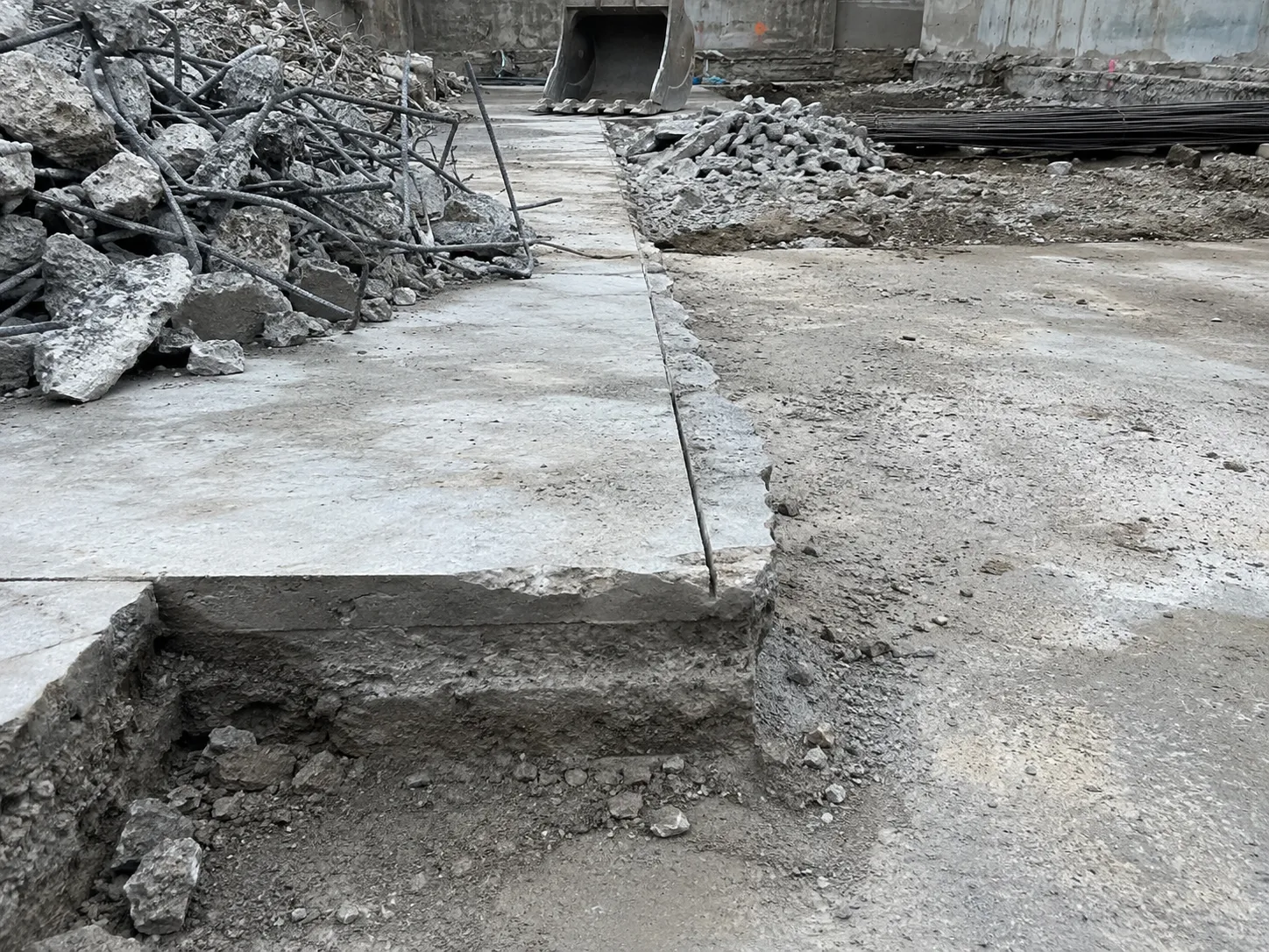 Demolition in Niagara Falls being built and completed on site by Harrowgate Group