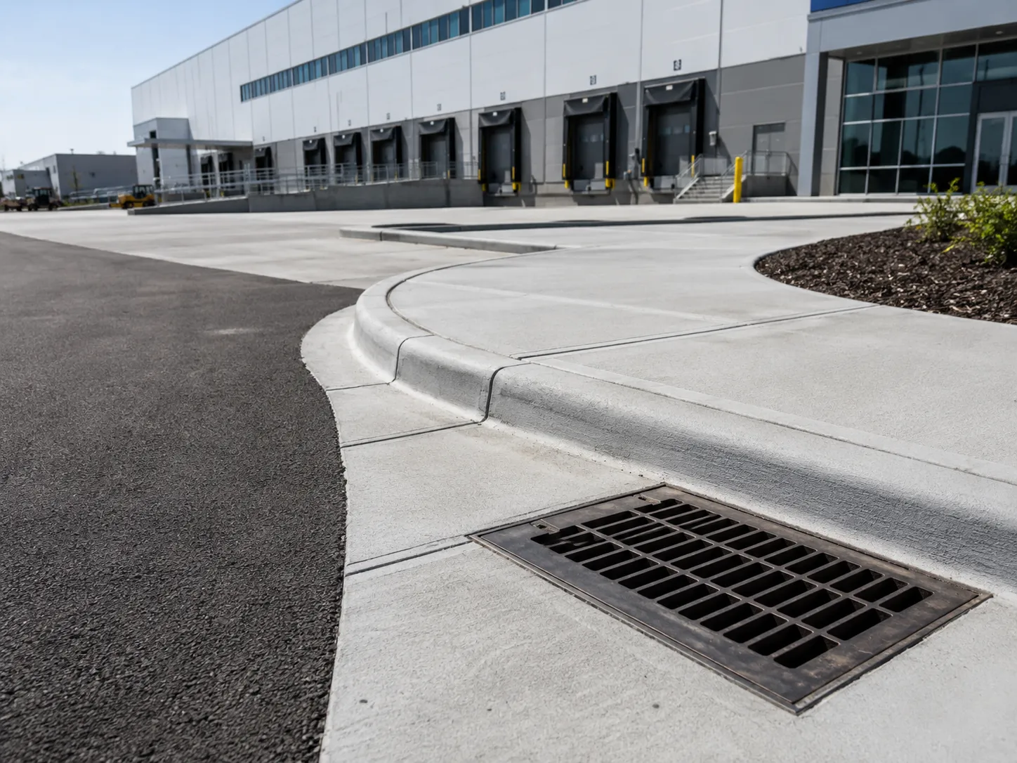 Design-Build Concrete and Civil in Kitchener being built and completed on site by Harrowgate Group