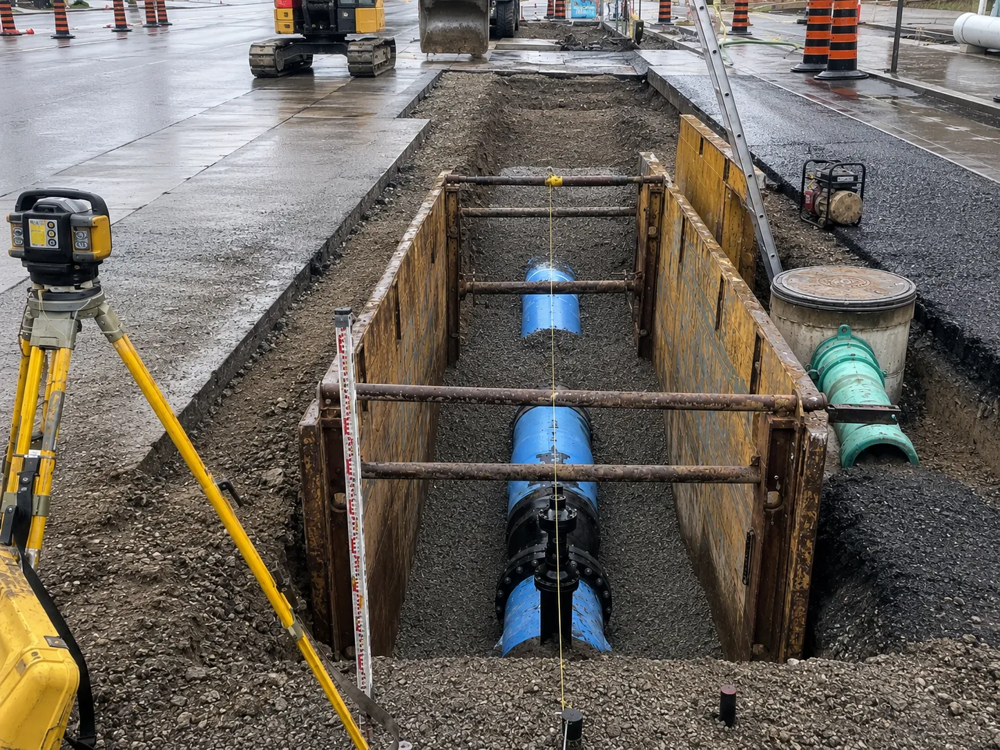 The Orillia market for emergency watermain repair for Emergency Watermain Repair in Orillia