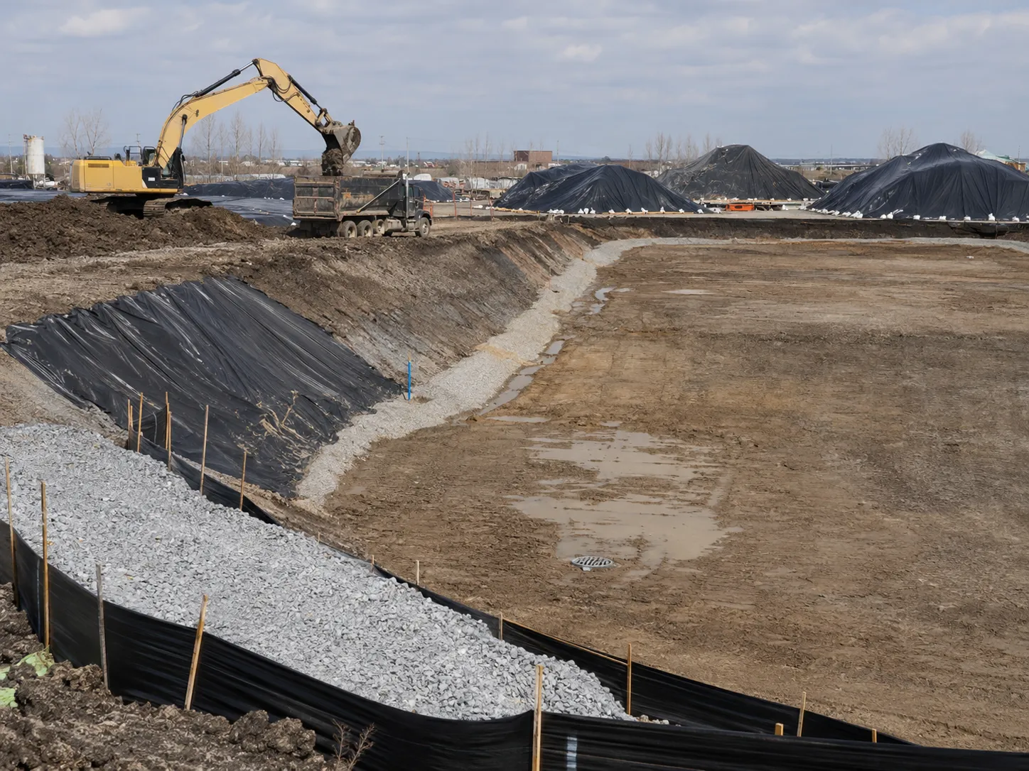 Completed Environmental Remediation installation in Markham by Harrowgate Group