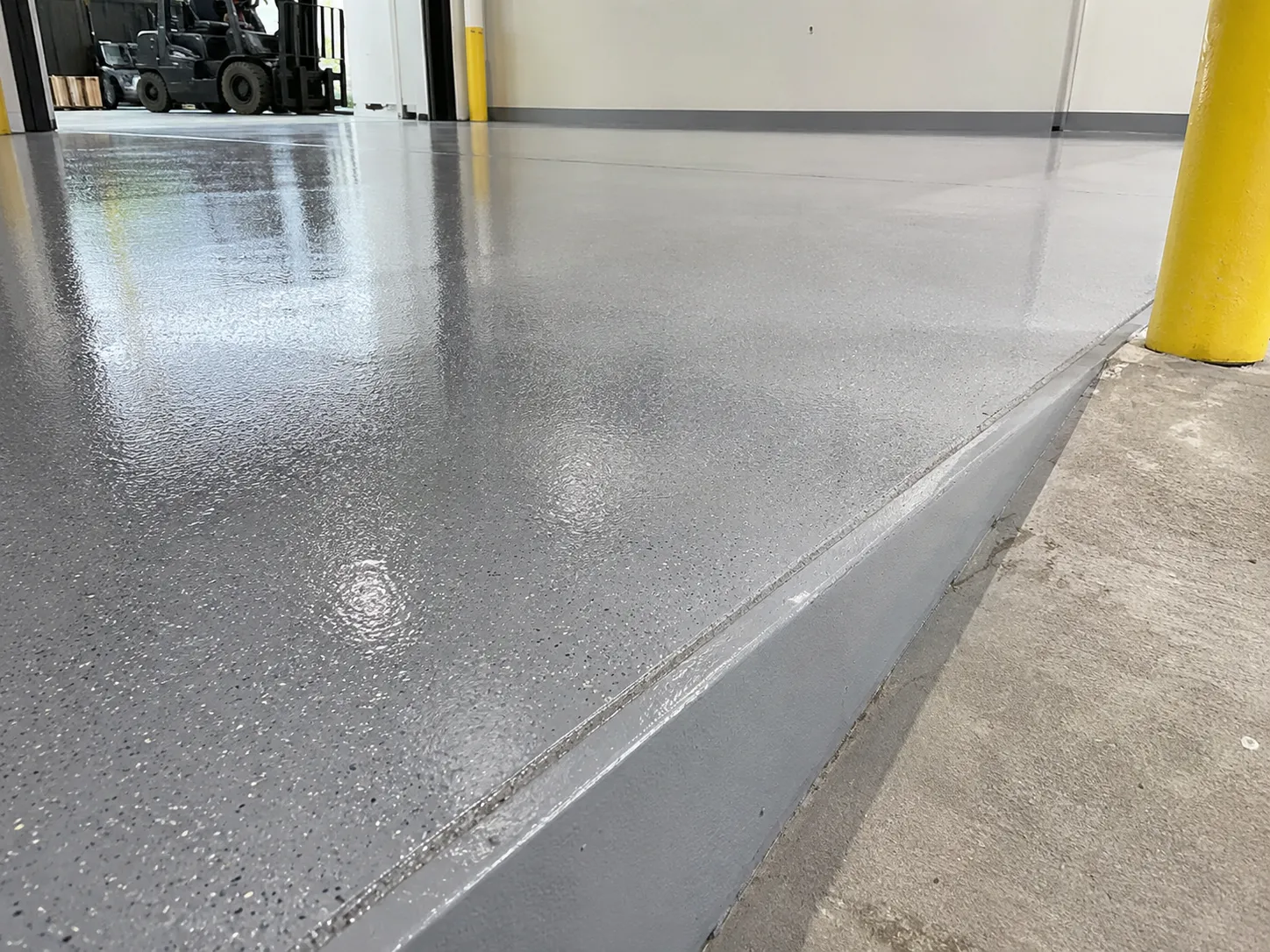 Epoxy Floor Coatings in Aurora being built and completed on site by Harrowgate Group