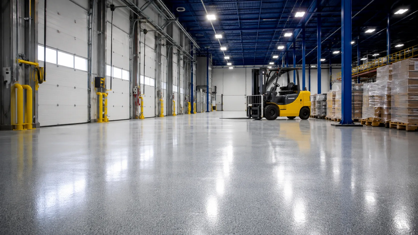 Epoxy Flooring Contractor, completed by Harrowgate Group