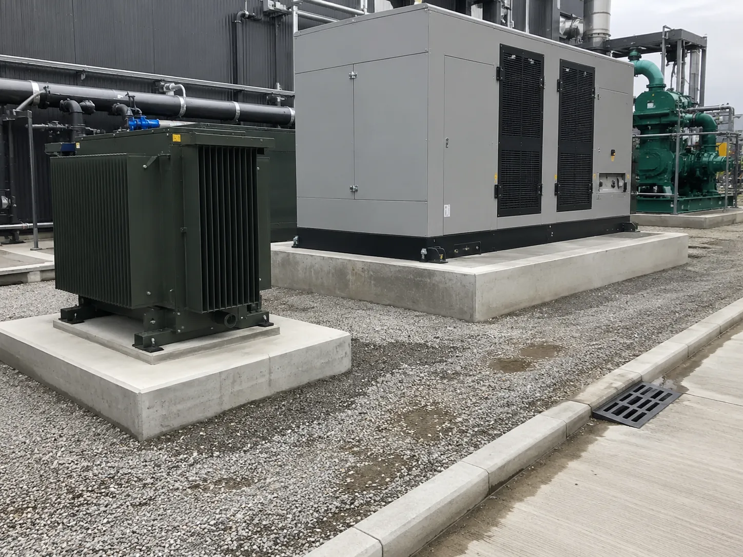 Completed Equipment Pads and Machine Bases installation in Waterloo by Harrowgate Group