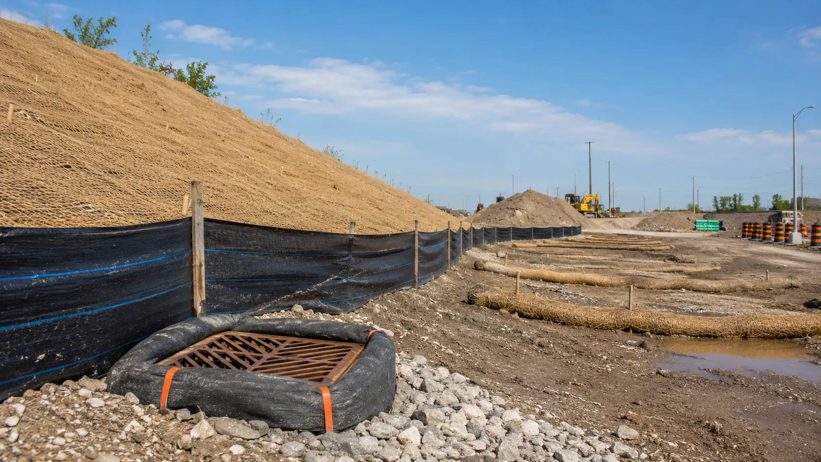Erosion and Sediment Control, self-performed and completed by Harrowgate Group