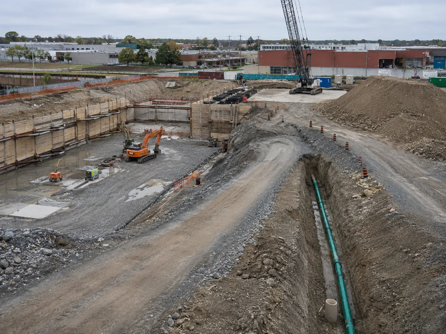 Completed Excavation Contractor installation in Waterloo by Harrowgate Group