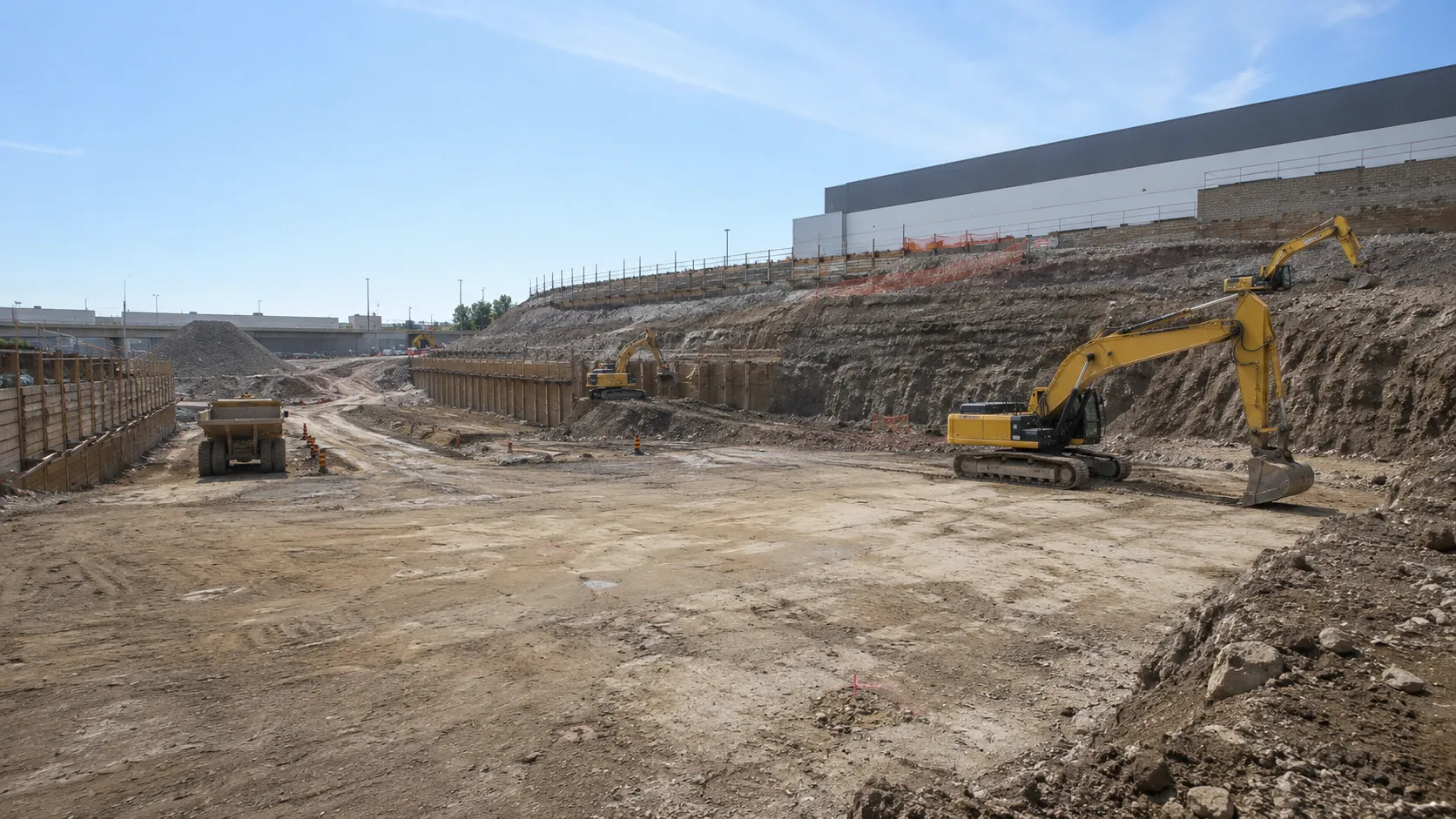 Excavation Contractor in Waterloo, Ontario, self-performed and completed by Harrowgate Group