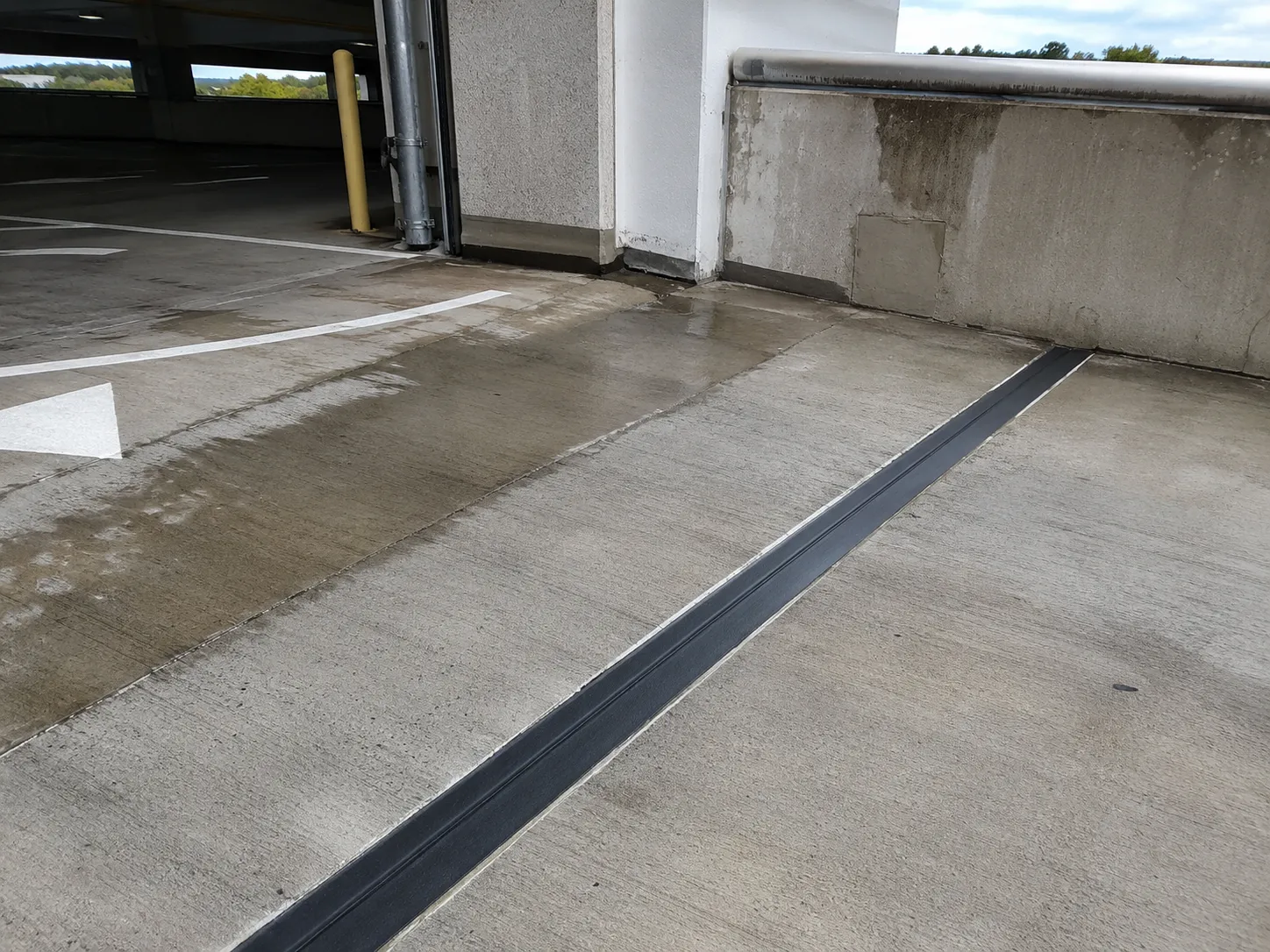 Completed Expansion Joint Repair and Replacement installation in North York by Harrowgate Group
