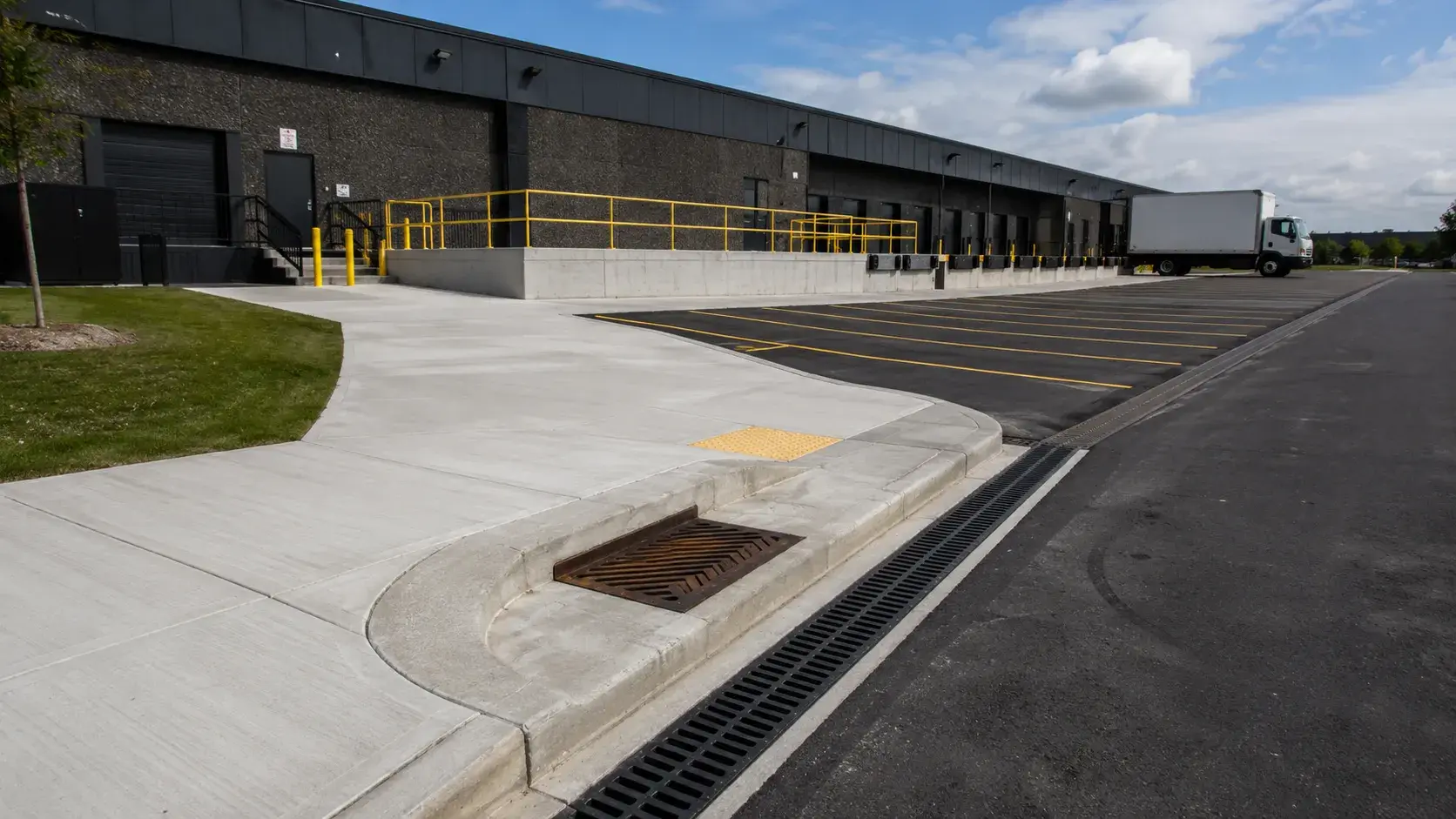 Commercial Snow Removal, completed by Harrowgate Group