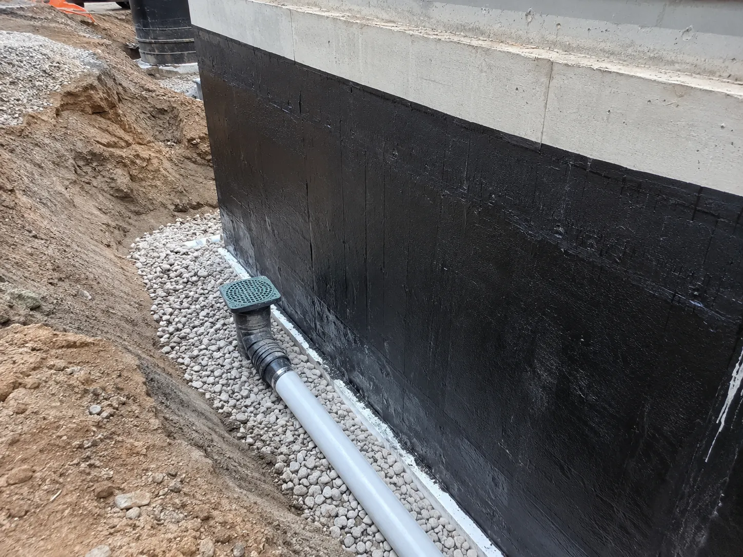Foundation Waterproofing in Kitchener being built and completed on site by Harrowgate Group