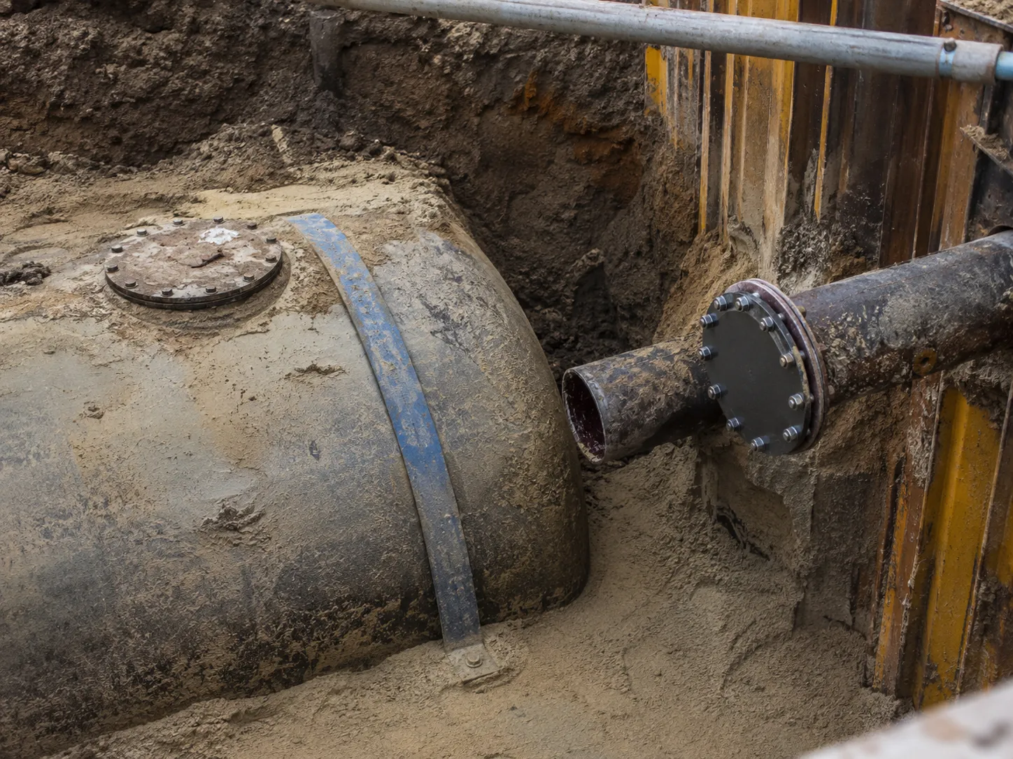 Fuel Line Removal and Abandonment in Milton being built and completed on site by Harrowgate Group