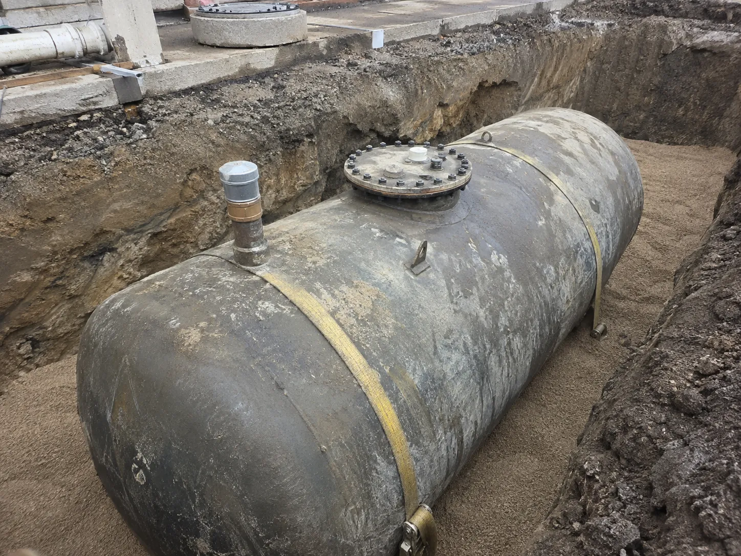 Fuel System Decommissioning in Burlington being built and completed on site by Harrowgate Group