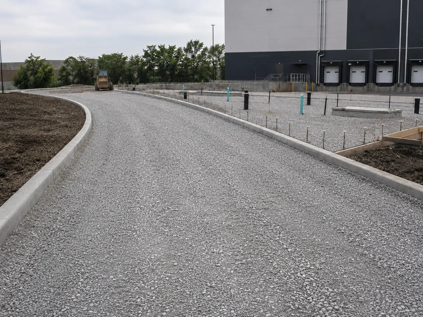 Completed Granular Base and Subgrade Prep installation in Markham by Harrowgate Group