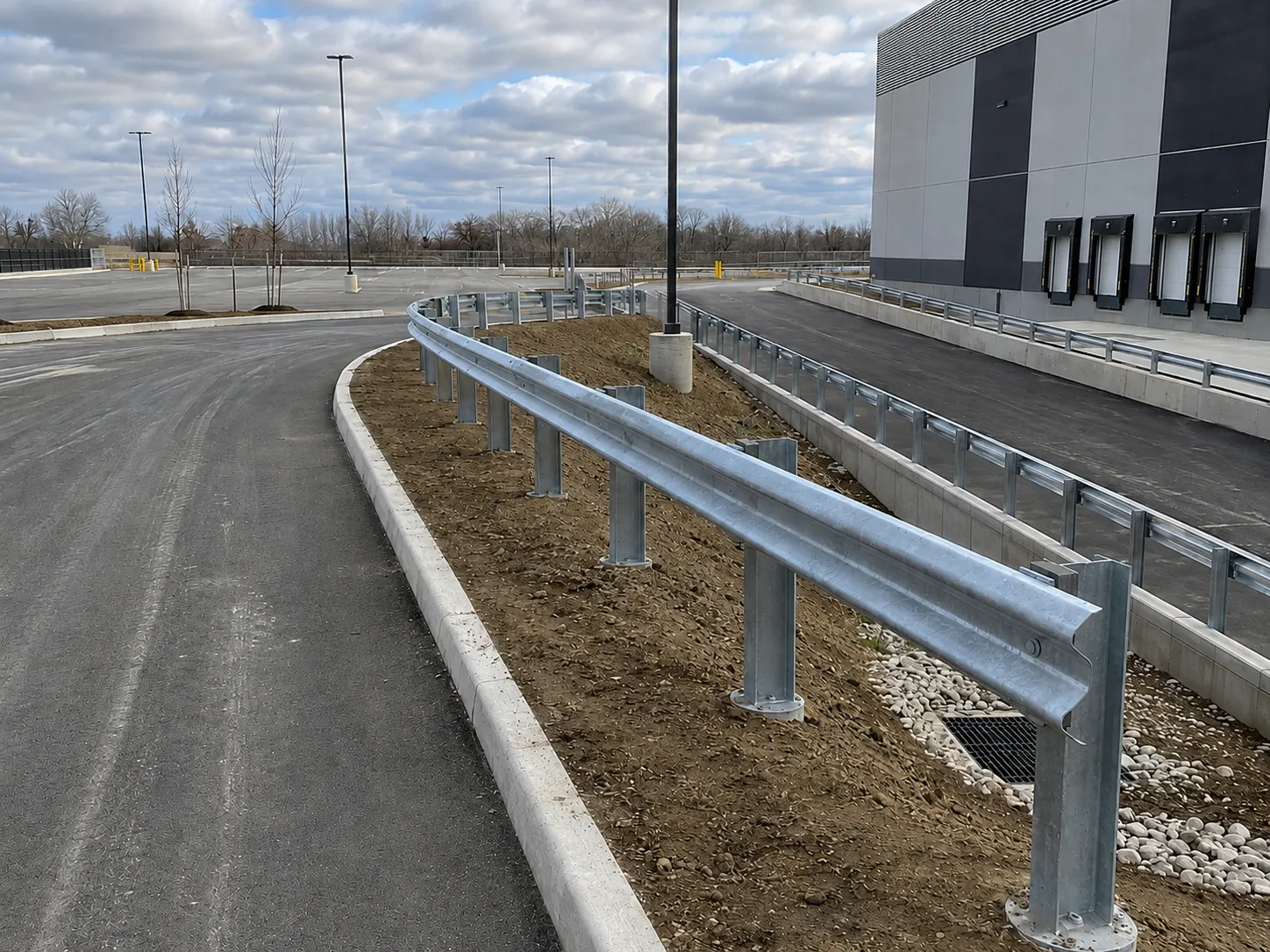 Completed Guardrail and Guide Rail Installation in Aurora by Harrowgate Group