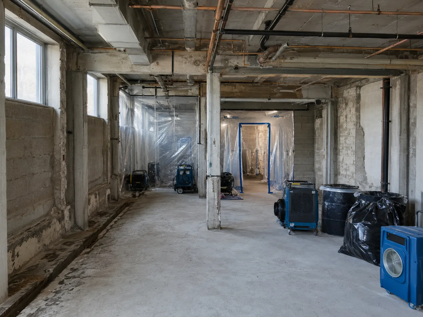 Completed Hazardous Materials Abatement installation in Hamilton by Harrowgate Group