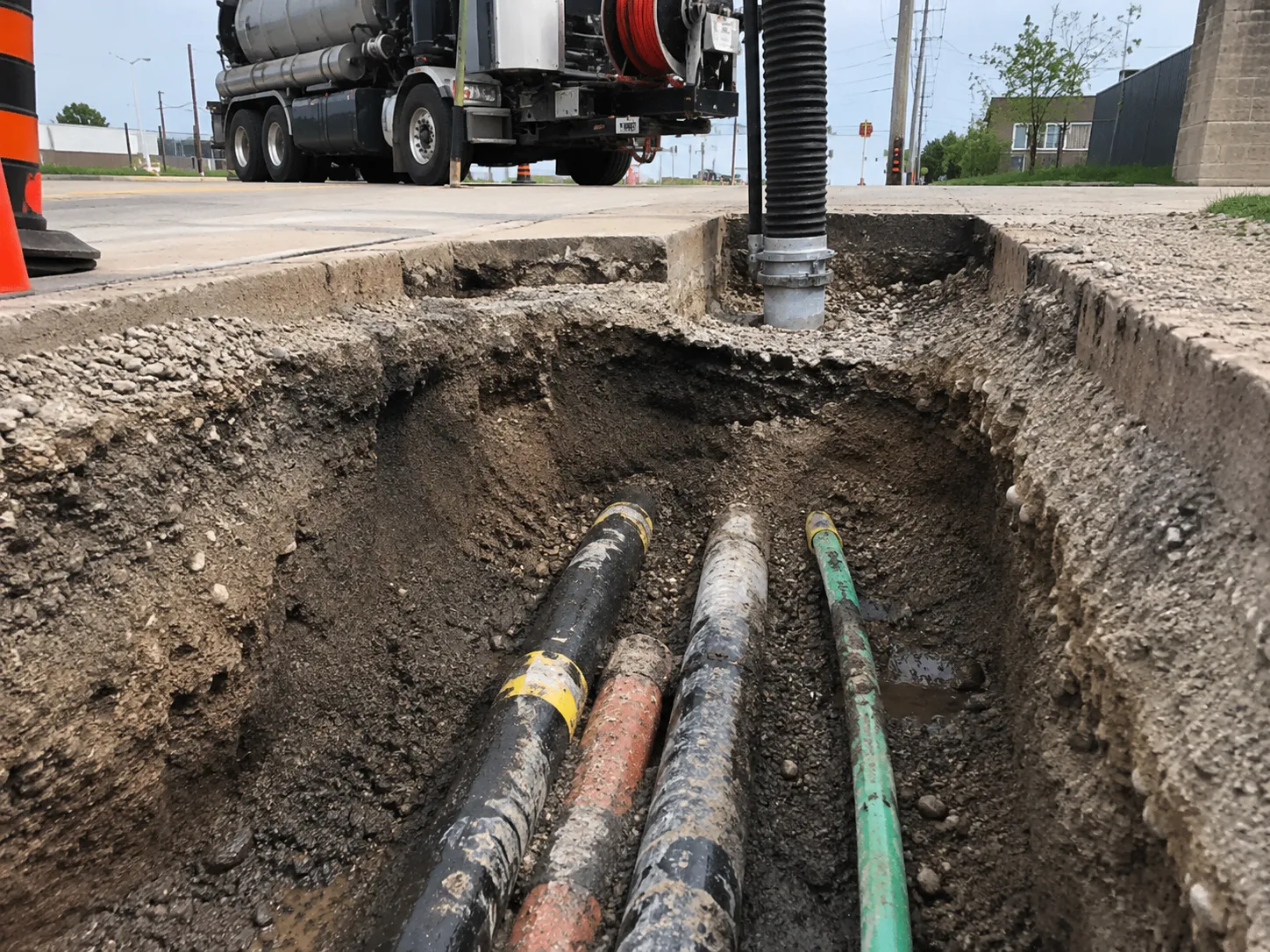 Where hydro excavation is needed in Markham for Hydro Excavation in Markham