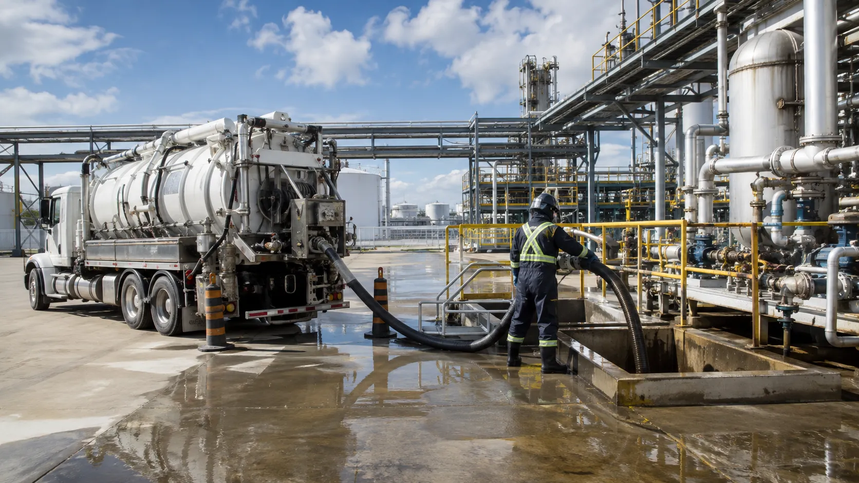 Industrial Cleaning Services, completed by Harrowgate Group