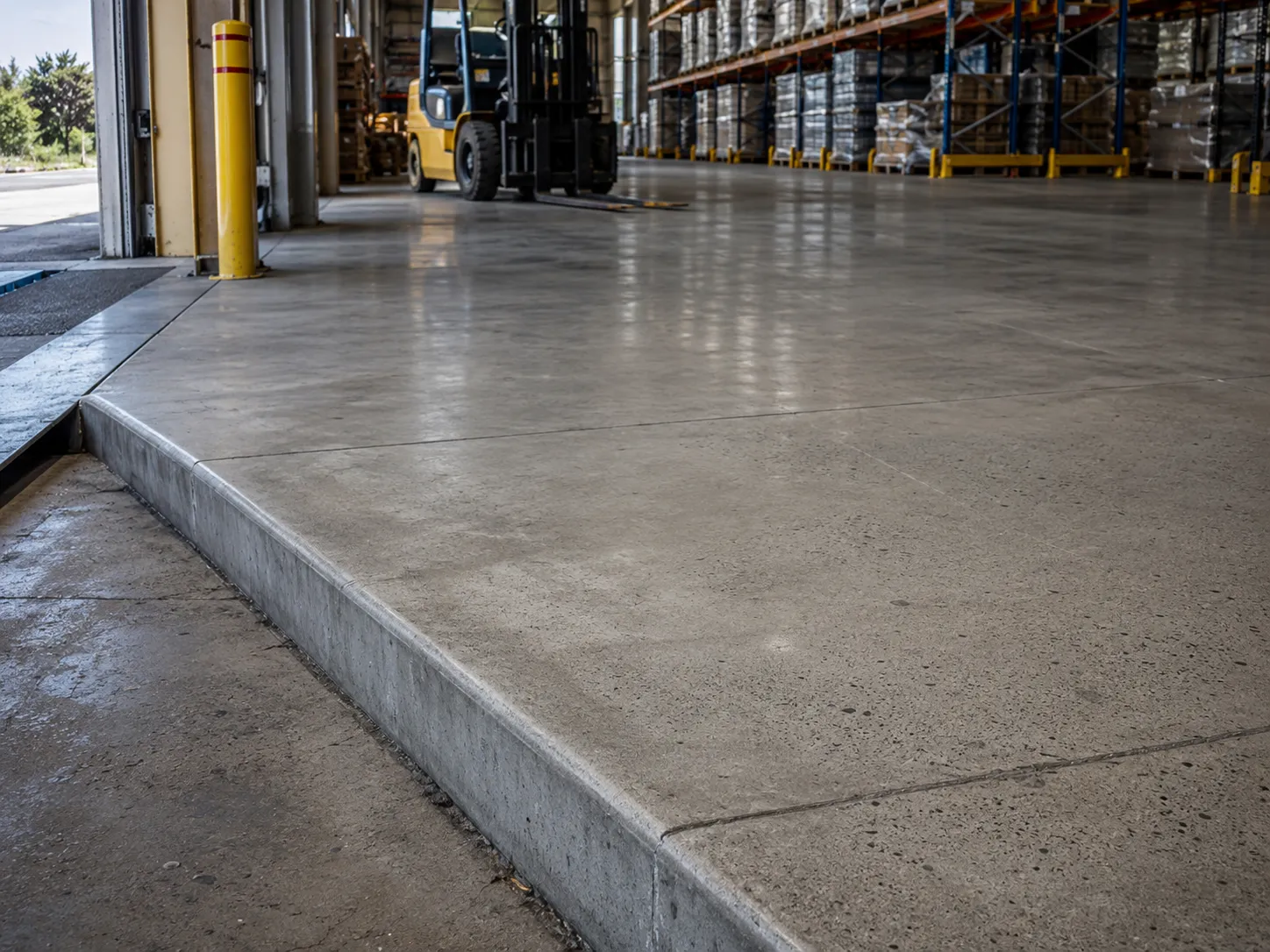 Industrial Concrete Floors in Markham being built and completed on site by Harrowgate Group