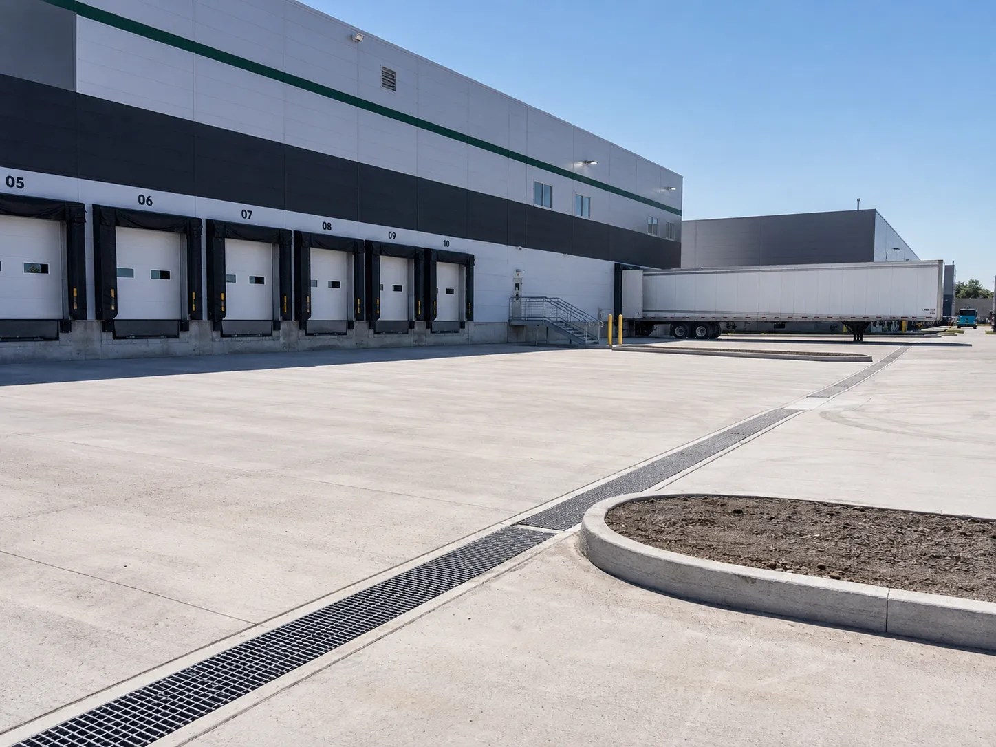 Completed Industrial Facility Concrete Packages installation in Waterloo by Harrowgate Group