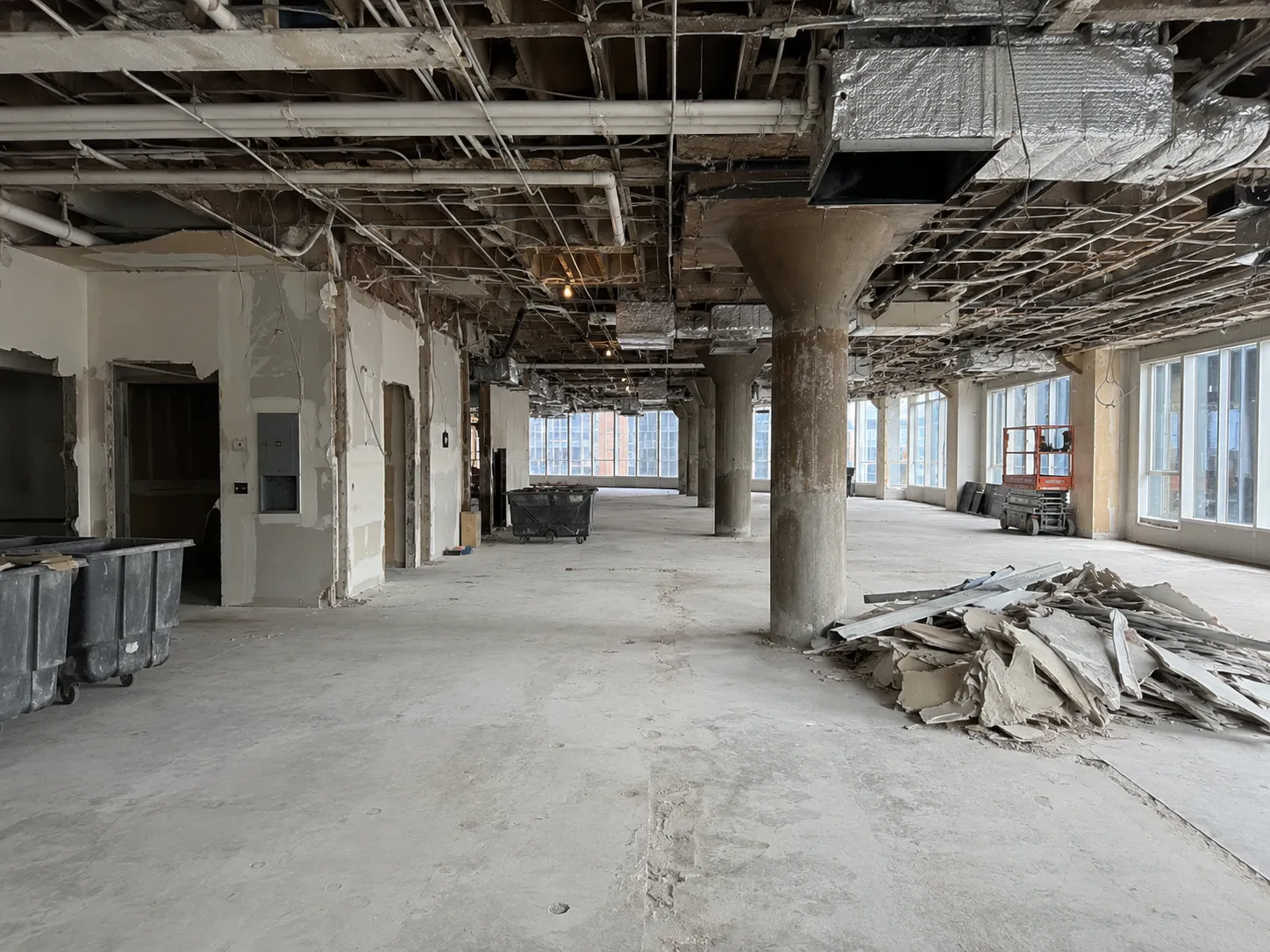 Completed Interior Demolition and Strip-Outs installation in Markham by Harrowgate Group