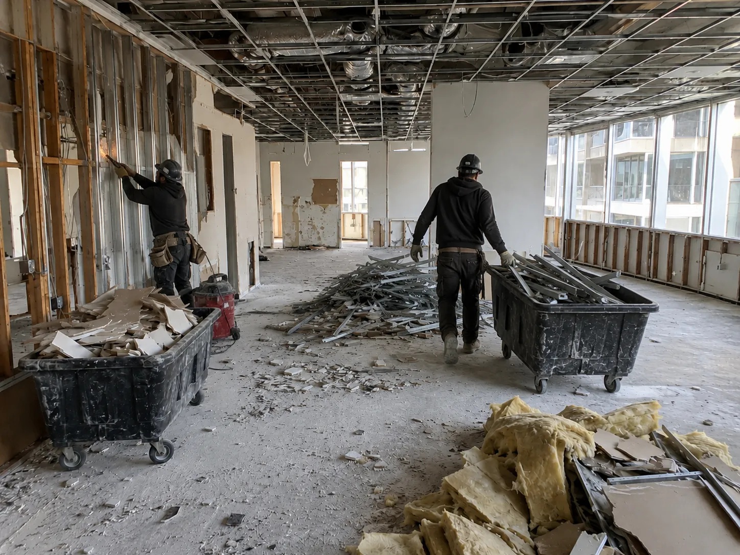 The Markham market for interior demolition and strip-outs for Interior Demolition and Strip-Outs in Markham